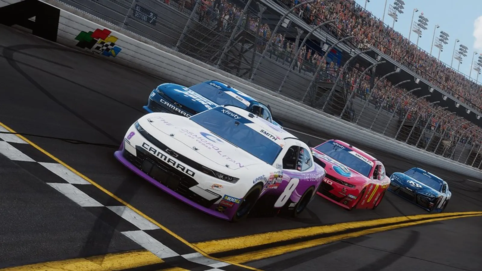 Un jeu NASCAR par iRacing sur console en 2025